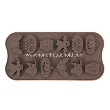 Silicone Halloween chocolate cake mould